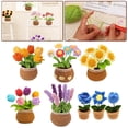 thumbnail image 4 of Lefu Beginners Crochet Flowers Kit Knitting Kit with Step-By-Step Tutorials DIY Craft, 4 of 5