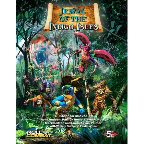 Battlezoo Jewel of the Indigo Isles (5e), (Hardcover)