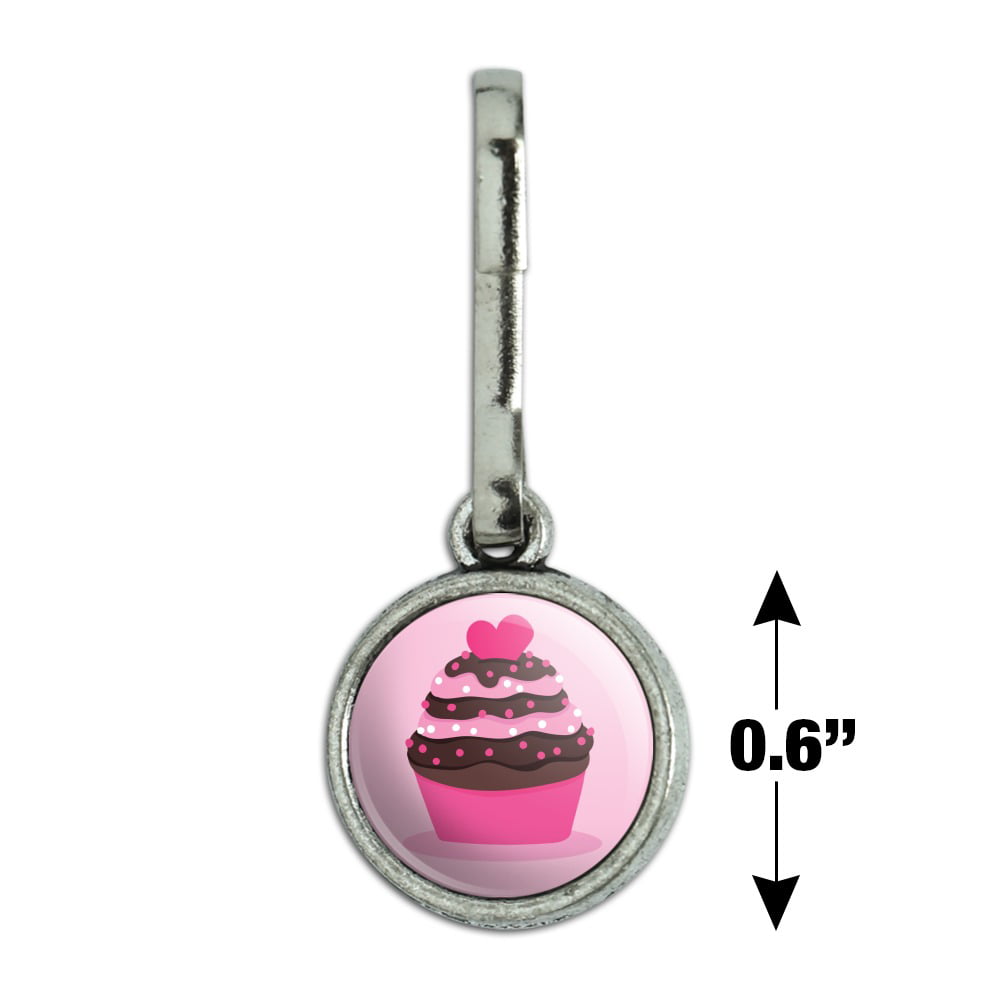 Motorbike Motorcycle & Entwined Love Hearts Charm Keyring With Gift Bag 