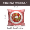 thumbnail image 2 of LALILO Throw Pillow Covers Colorful And Vegetable Soup Backdrop Cushion Cover 18" x 18", 4485 Pack, 2 of 6