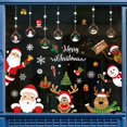 thumbnail image 3 of pegatinas navidad adornos navidad 2022 Pegatinas navideñas para ventana, decoración navideña para bebé, adornos interiores para casa de Año Nuevo 2023, 3 of 4