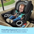 thumbnail image 4 of Graco 4Ever DLX 4-in-1 Car Seat, Grey, Infant to Toddler Car Seat, with 10 Years of Use, Rear-facing, Forward-facing and Booster Modes, Safe, Comfortable and Convenient, 4 of 5