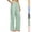 Green, variant on JSROAC Vertical Stripe Pants for Womens Elastic Waist Wide Leg Lounge Pants Loose Casual Straight Trousers Casual Lightweight Daily Bottoms