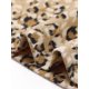 thumbnail image 5 of INSPIRAR CHIC Top de Mujer Sin Mangas con Cuello Halter Ajustado y Elástico para Fiesta con Fruncidos Color Beige-Leopardo, 5 of 5
