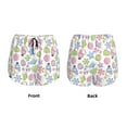 thumbnail image 3 of Rocae Pastel Christmas Cookies for Women's Athletic Shorts Workout Hiking Shorts Athletic Shorts for Running, Yoga, Gym, Sports-XX-Large, 3 of 7