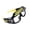 Yellow, variant on Work Light Protective Glasses with Rechargeable LED Front Strips, Side Spotlights, and Type-C Charging for Inspection