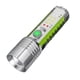 thumbnail image 5 of Linterna de enfoque de luz fuerte de largo alcance con láser blanco, carga tipo C con clip de bolígrafo magnético fuerte, lámpara de llavero fluorescente, 5 of 5