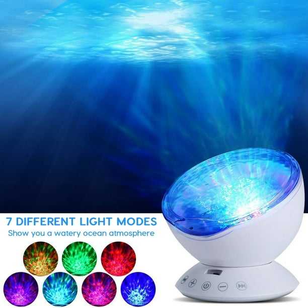 Projecteur de plafond Wave Ocean - 10 couleurs - LED