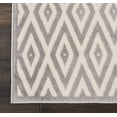 thumbnail image 3 of Geometric White/Grey Area Rug by Bellamy Studios, 3 of 6