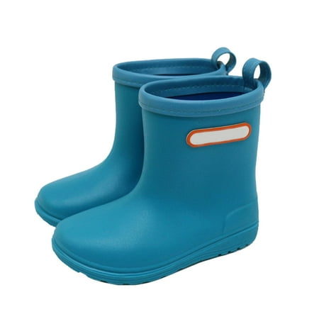 Baby Kids Easy on Toddler Boot Size 9 Rain Shoes Boots for formal Shoes for Toddler Boys Toddler Little Kid Short Little Boy Snow Boots Rain Boots Lightweight Rainy Day Shoes