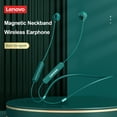 thumbnail image 2 of Auriculares Lenovo SH1 Auriculares inalámbricos Bluetooth 5.0 Auriculares IPX5 Auriculares magnéticos impermeables con banda para el cuello Auriculares deportivos con micrófono Lenovo Auriculares, 2 of 7
