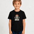 thumbnail image 2 of Boys Graphic T Shirt Cool Bruh Skeleton Short Sleeve Kids Tees Funny Meme 100% Cotton Soft Child Tops 4-13Y, 2 of 5