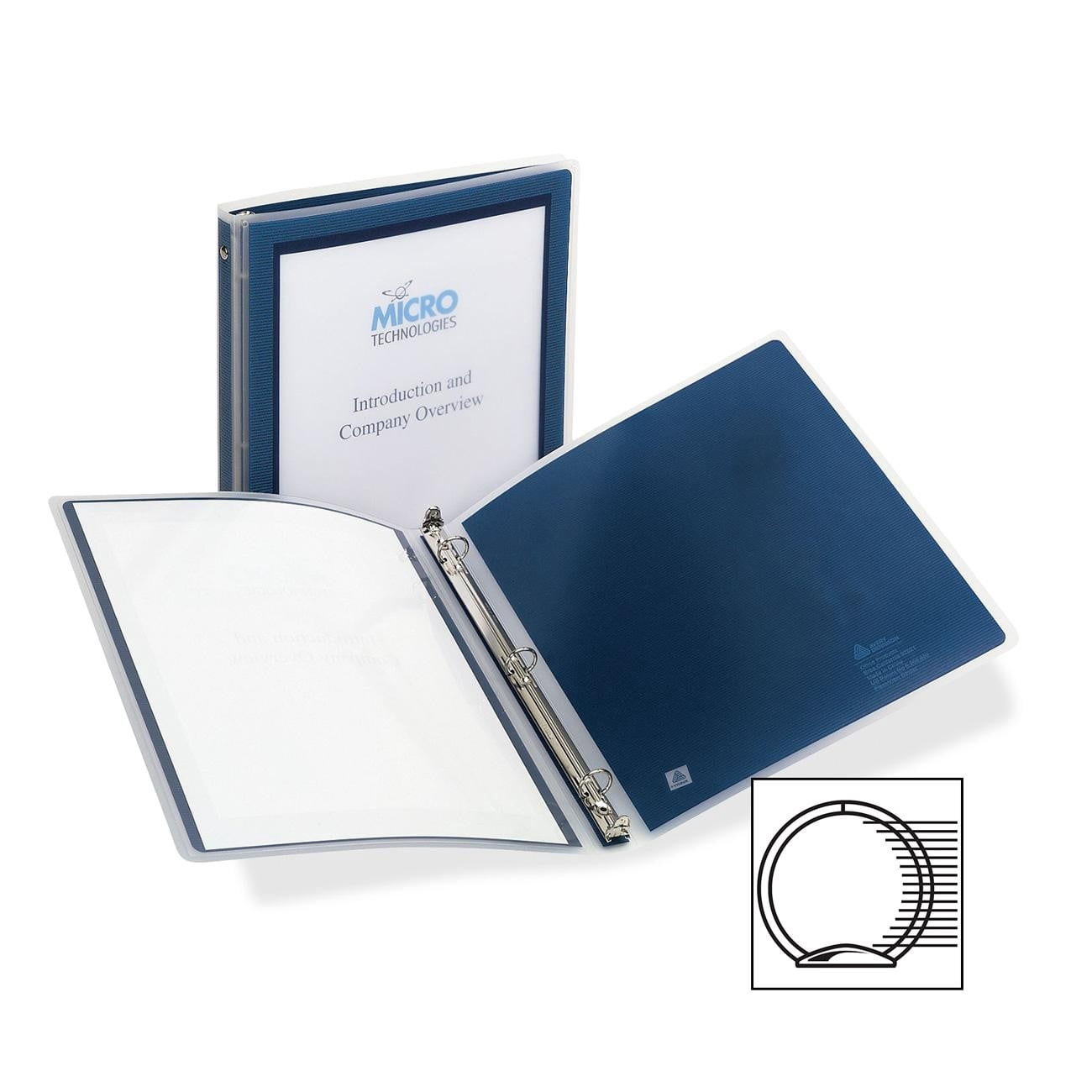 Avery flexi view presentation binder 2pk walmart walmart