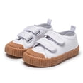 thumbnail image 1 of Zapatos coreanos INS blancos para niños, zapatos Canva para primavera y otoño, zapatos de fondo blando para interiores para mujeres y niñas, 1 of 5