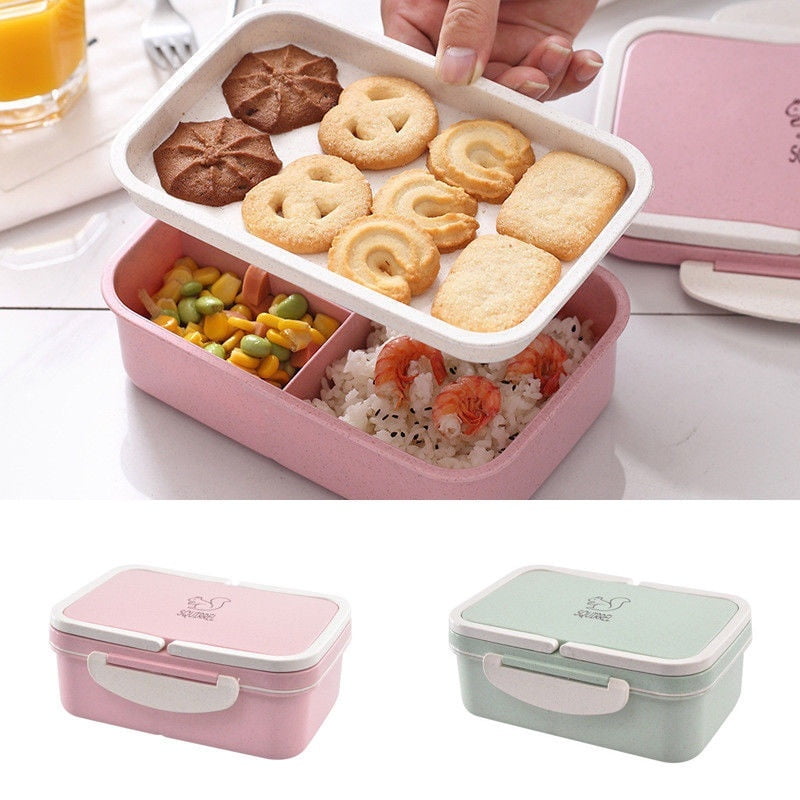 Food Preservation Container Storage Box Lunch Box Portable Kids School Bento Box