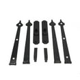thumbnail image 3 of Magnetic Garage Door Hinges Handles American Style ABS Decorative Gate Hardware Accessory, 3 of 5