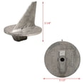 thumbnail image 4 of Martyr Boat Freshwater Skeg Anode CM31640M | MerCruiser Magnesium, 4 of 5