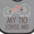 thumbnail image 4 of Inktastic My Tio Loves Me Childs Boys or Girls Baby Bib, 4 of 4
