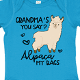 thumbnail image 4 of Inktastic Grandma's You Say Alpaca My Bags Boys or Girls Baby Bodysuit, 4 of 5