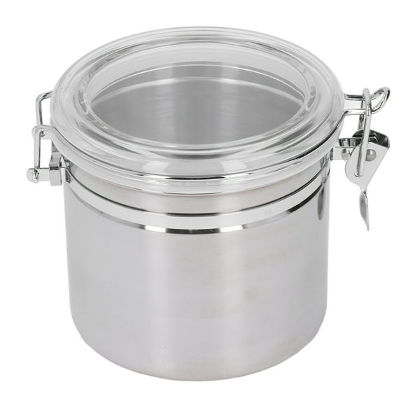 Stainless Steel Sealed Can, Keeping Shinning Stainless Steel Food Storage Container Versatile Convenient Smell Proof For Tea For Spices