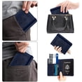 thumbnail image 6 of Passport and Vaccine Card Holder Combo,Cover Case with CDC Vaccination Card Slot, Leather Travel Documents Organizer Protector, with RFID Blocking, for Women and Men, 6 of 6