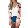 thumbnail image 2 of LOVZFMLL Cardigan pour Femmes Mode Halloween Imprimé Décontracté Chemise à Manches Longues Cardigan, 2 of 6