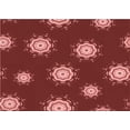 thumbnail image 1 of Ahgly Company Indoor Rectangle Patterned Cranberry Red Area Rugs, 2' x 4', 1 of 6