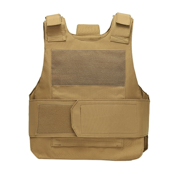 Camiseta interior multifuncional para exteriores, chaleco protector impermeable para el cuerpo (café) Likrtyny Para estrenar