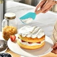 thumbnail image 4 of Silicone Spatula with Wooden Handle, Heat Resistant Kitchen Baking Turner, Nonstick Scraper for Mixing, Cooking, Cake Decorating, Batter, Food Preparation(Style A), 4 of 5