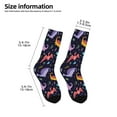 thumbnail image 2 of Honeii Cartoon Dinosaur Print Children's Colorful Socks,Unisex Kids and Toddlers' Cushioned Sock,Kids Athletic Crew Socks,for Everyday Wear and Sports, 2 of 5