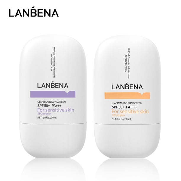 LANBENA – crème solaire blanchissante, Niacinyl, étanche, légère, SPF50 + PA ++, haute résistance au soleil, hydratante, apaisante, sensible xuanjing unisex