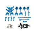 thumbnail image 3 of Piezas de repuesto de coche teledirigido, accesorios, copas de dirección de torre de choque para Wltoys 1/28 284161 284010 284131, coche trepador de Azul Hugo brazos traseros delanteros, 3 of 8