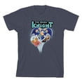 thumbnail image 3 of Dog Man The Bark Night Youth Navy Crew Neck Short Sleeve T-shirt-Medium, 3 of 5