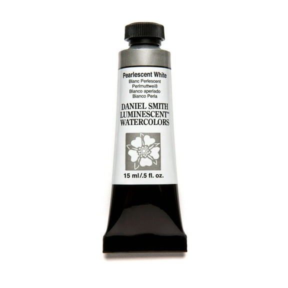 Daniel Smith Extra Fine Watercolor, 15 ml, Pearlescent White