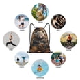 thumbnail image 6 of Daiia Cute Fallen Leaf Koala Pattern Drawstring Backpack, Gym Bag, Lightweight Backpack, Water-Resistant Bag Travel Sports Backpack, Fitness Bag, Yoga Bag-Medium, 6 of 6