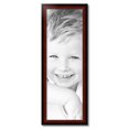 thumbnail image 2 of ArtToFrames 12x36" Matte mahogany Diploma Picture Frame, Brown Wood Poster Frame, with Regular Acrylic and 2 (FBPL-5108), 2 of 7