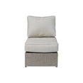 thumbnail image 3 of JERFIT 8-Person Outdoor Patio Set, Fully Assembled Sectional Sofa with Cushions, Coffee Table, Weather-Resistant Gray HDPE Wicker Furniture for Garden, Poolside, 3 of 10