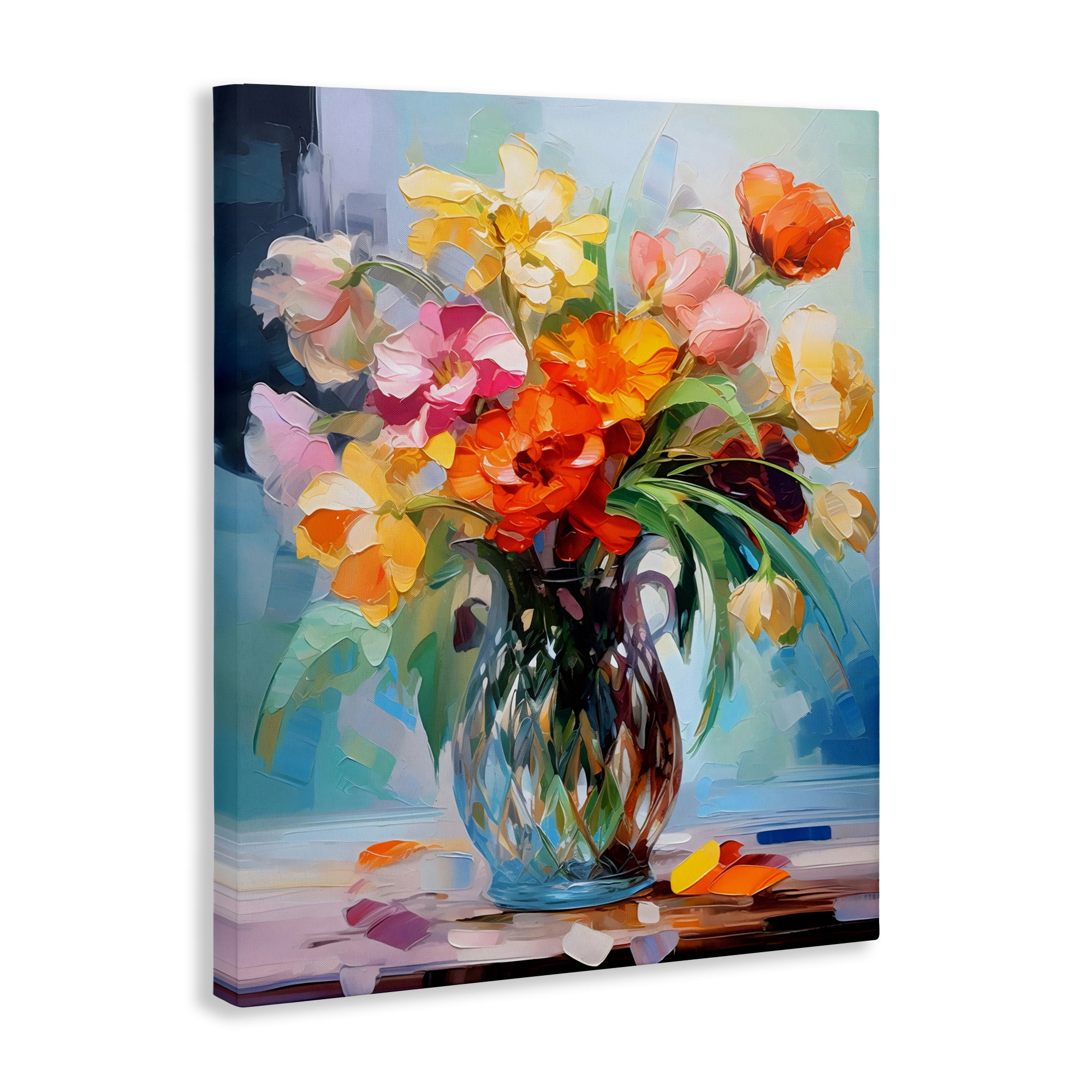 Stupell Industries Dreamy Bouquet of Vibrant Blooms Canvas Wall Art, design by Creative Studio