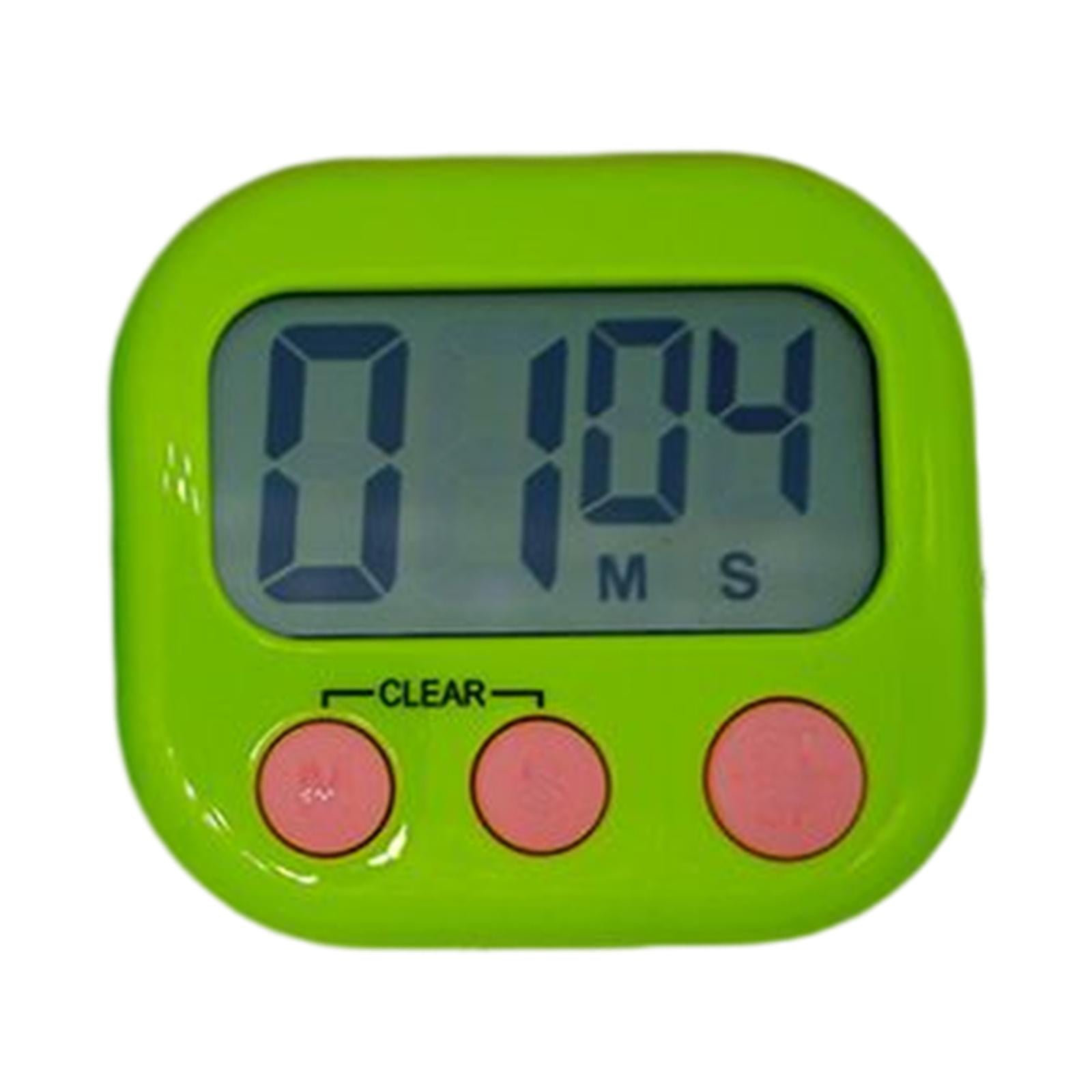 Digital Timer LCD Screen Loud Kitchen Timer for Teachers Office Baking