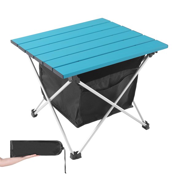 Mesa de camping Grope ultraligera de aluminio plegable 40x35x33cm