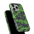 thumbnail image 6 of DesignSkinz Scratch-Resistant Hard Slim Case Compatible with iPhone 11 Pro Max (Compatible with MagSafe) - Lime Green and Gray Digital Camouflage, 6 of 9