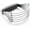 Gray, variant on XL Stainless Steel Pastry Cutter Tool for Baking - Heavy Duty Dough Blender - Butter & Dough Cutter Tool with Sharp Blades - Pastry Blender for Easy Mixing - Dishwasher Safe - Black