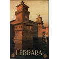 thumbnail image 2 of Vintage Apple Collection 23x32 White Modern Wood Framed Museum Art Print Titled - Ferrara, 2 of 4