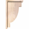 thumbnail image 3 of 7 1/2"W x 12"D x 20"H Alpine Smooth Corbel w/Backplate, Douglas Fir, 3 of 9