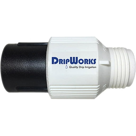 "DripWorks 3/4"" Garden Water Irrigation Pressure Regulator, 10PSI, FHTx MHT"