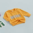thumbnail image 4 of Pulls de Fille Enfant en Bas Âge Manches Longues Col Rond Léopard Print Tops Printemps Vêtements d'Automne 0-4Y, 4 of 10