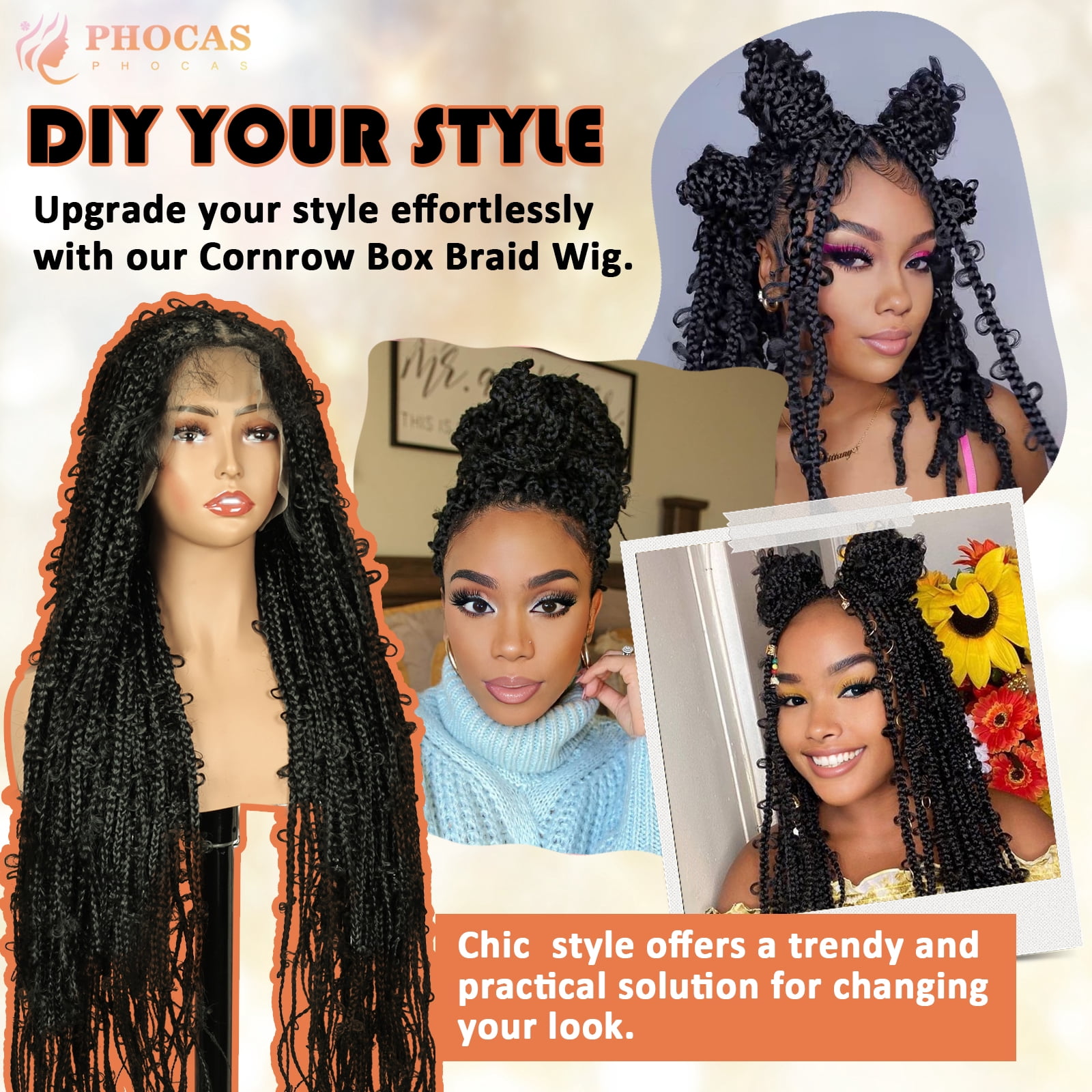 QUEENTAS Dreadlock Wig for Women Braiding Hair Synthetic Short Braided Wigs Passion Twist Crochet Hair Wigs Curly Wigs