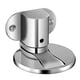 thumbnail image 1 of Topes de puerta de dormitorio de aleación de zinc Herrajes para puerta de tope de piso sin perforaciones (Plata) Tmvgtek Libre de BPA, 1 of 1