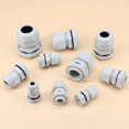 thumbnail image 2 of Prensaestopas M10-M25 Prensaestopas apilables acolchados de 10 mm a 25 mm con tuerca de seguridad y arandela (M10-M25 40 piezas), 2 of 4