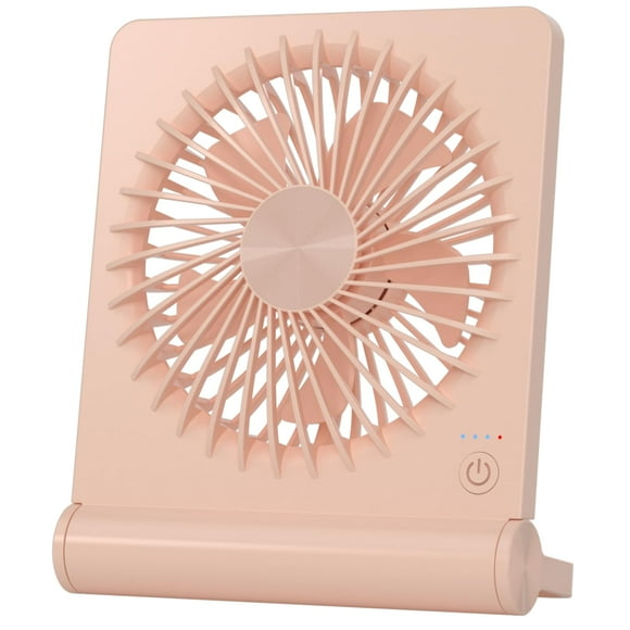 Ventilador de escritorio Tevelecin, batería USB recargable, 3 velocidades, 7 pulgadas